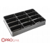 PROline Werkplaatskast assortiments bak, 12 vakken - inleg tray ten behoeve lade 335x238x45mm