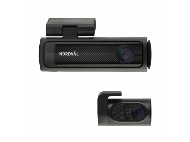 Nordväl DC202 2CH Dashcam 4K + GPS + Wi-Fi 64GB