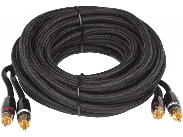 AUDIO-SYSTEEM HIGH-END cinch-kabel. 3500mm OFC cinch-kabel met SNAKE-SKIN