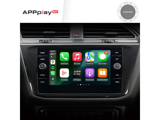 APPplay BOX VAG MIB & MIB2 CARplay & Android Auto set