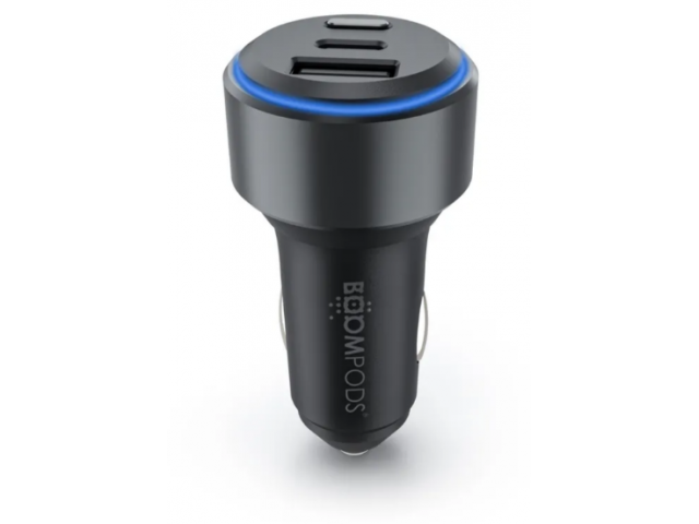 BOOMTAG, snelle autolader met ingebouwde tracker, Apple & Android