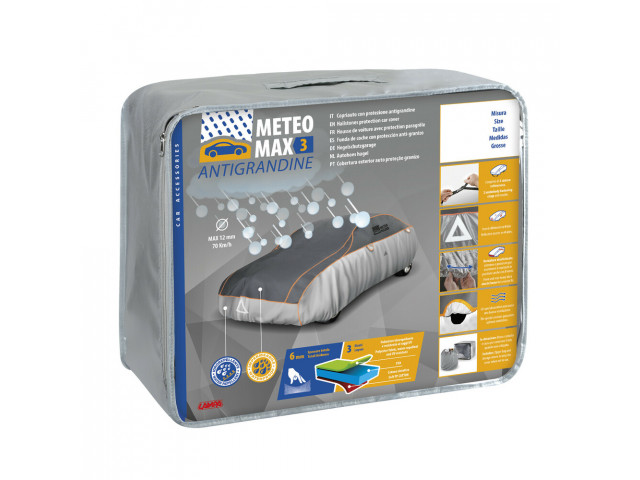 Hagelbeschermhoes Auto M - L 160x180x450cm