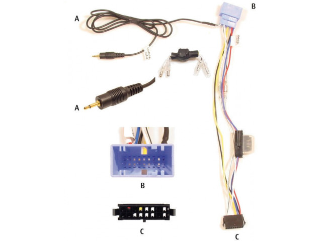 Mute interface kabel Saab 9-3 2003-2006 Sport modellen