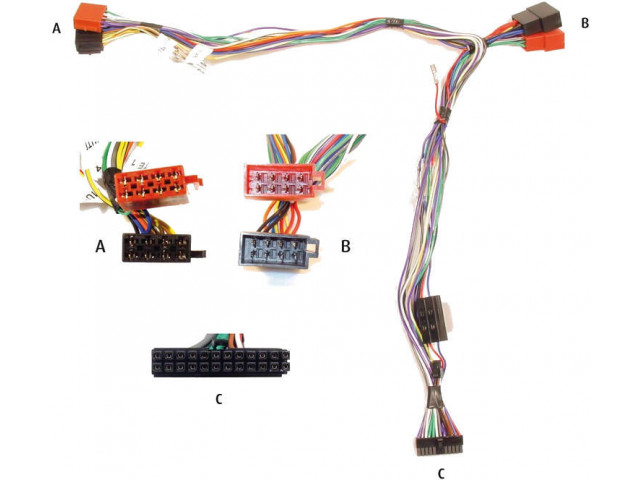 Audio2Car ISO met stroomvoorziening