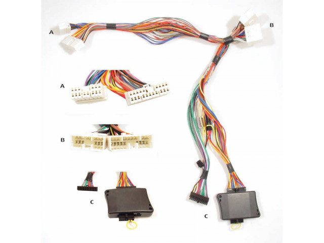 Audio2Car Diverse modellen Chrysler - Jeep - Dodge - Lancia Met aparte versterker