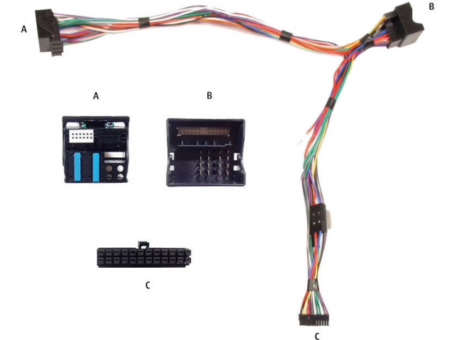 Audio2Car m/5000C, 6000CD, Sony CD Diverse modellen Ford 