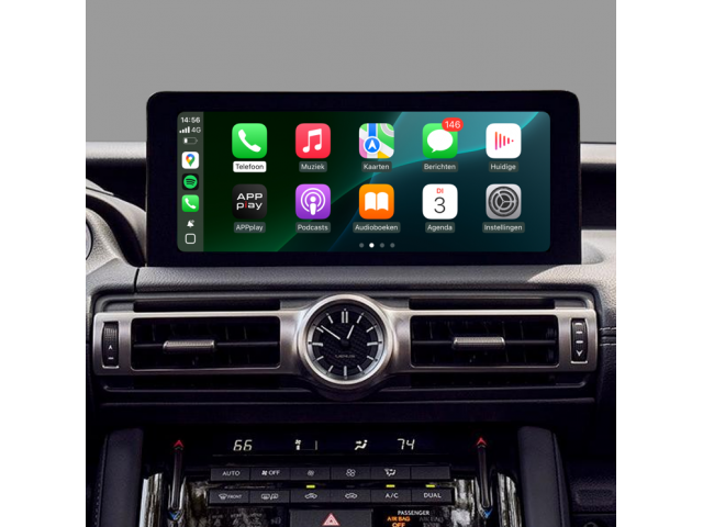 APPplay_CARplay & Android Auto instellen Lexus IS 2017> & Toyota LC200 2019> (LVDS)