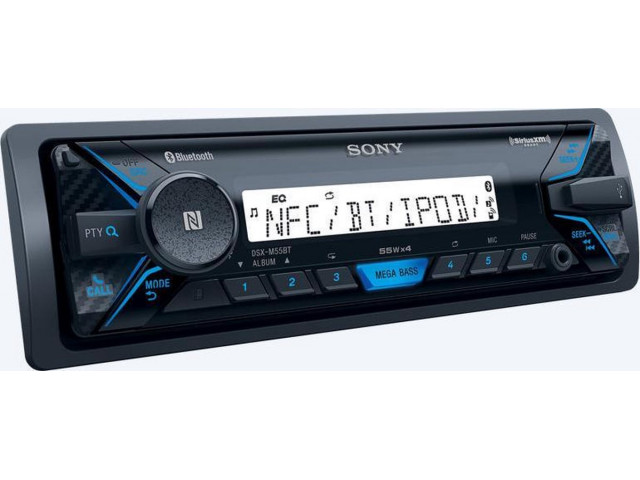 MARINE Sony DSX-M55BT - 1-DIN Marine radio  - Waterproof - Bluetooth