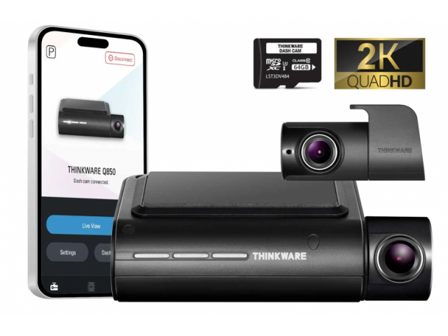 Thinkware Q850 PRO_2CH_64GB_Hardwire Thinkware Q850 PRO_2CH_64GB_Hardwire