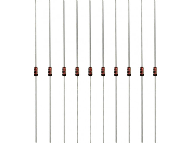 Sperrdiode BAT43  30V/0,2A/DO-35 10 Stuks